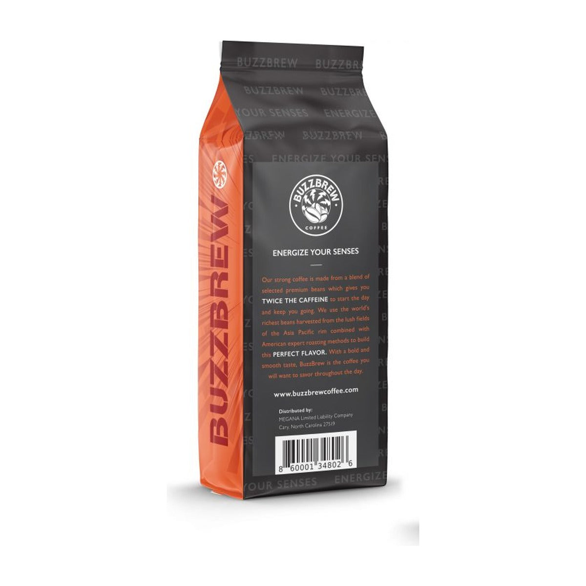 BuzzBrew Seriously Strong Coffee – Whole Bean, 12oz