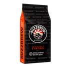Buzz Brew Seriously Strong Whole Bean Coffee – Dark Roast Premium Arabica Coffee Beans, Bold & Intense Flavor, 12 oz (340 g)